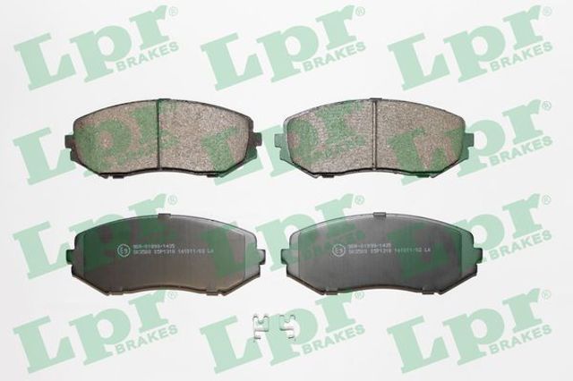 Передні гальмівні колодки 05P1318 LPR
