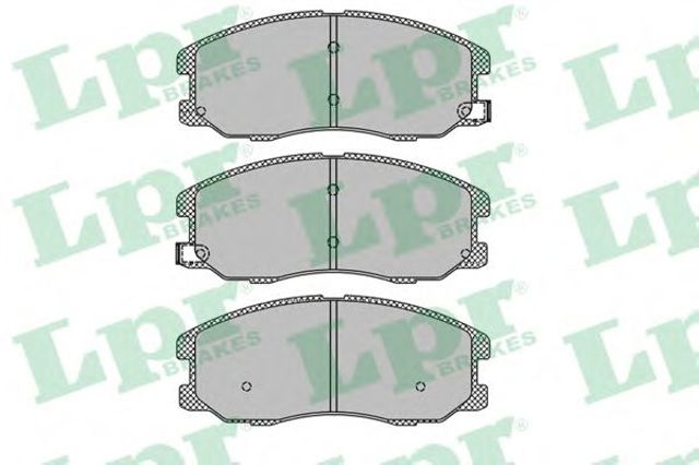 Колодки передні 05P1322 LPR