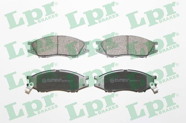 Передні гальмівні колодки 05P1346 LPR