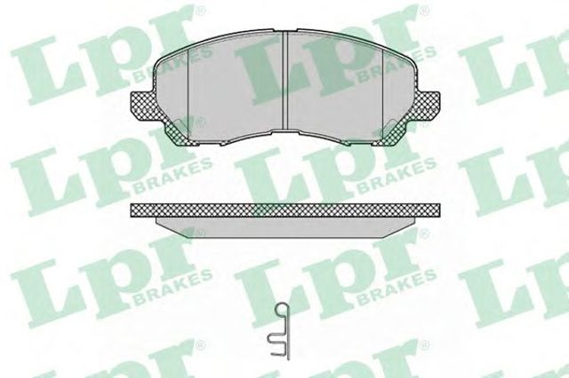 Гальмівні колодки 05P1347 LPR