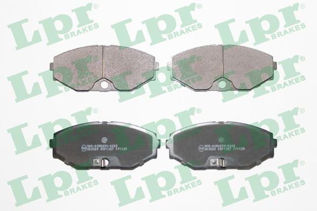 Колодки передні 05P1357 LPR