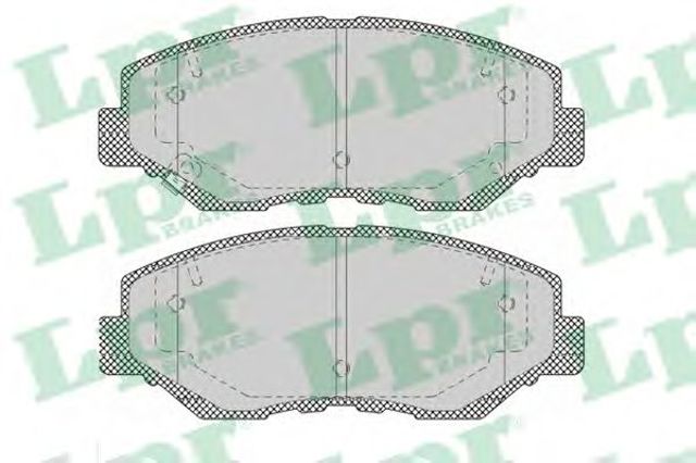 Передні гальмівні колодки 05P1364 LPR