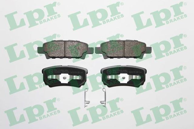 Комплект задніх колодок 05P1373 LPR