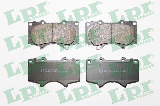 Тормозні колодки 05P1379 LPR