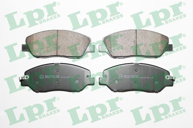 Колодки гальмівні передні, дискові 05P1382 LPR
