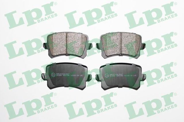 Колодки гальмові задні, дискові 05P1390 LPR