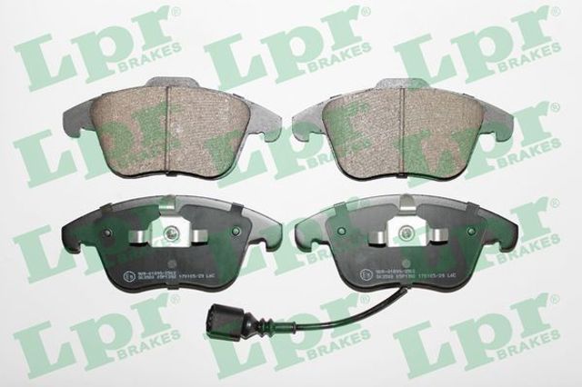 Гальмівні колодки 05P1392 LPR