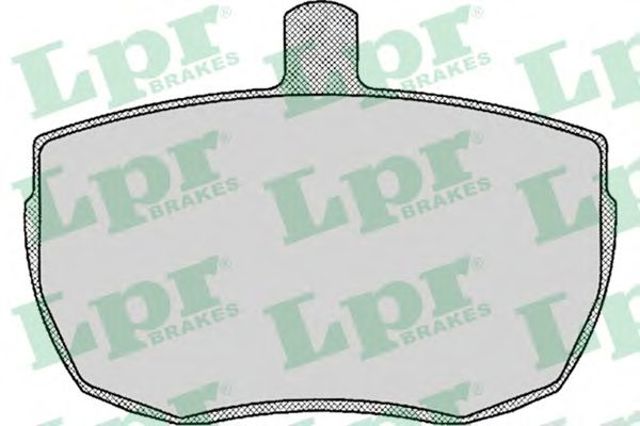 Гальмівні колодки 05P140 LPR