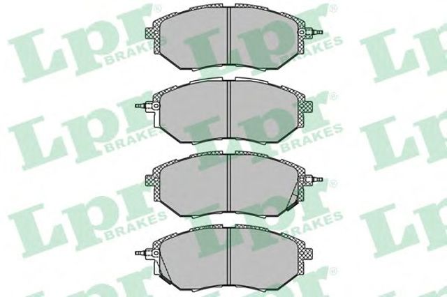 Колодки гальмівні передні, дискові 05P1402 LPR