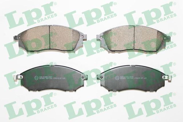 Тормозні колодки 05P1406 LPR