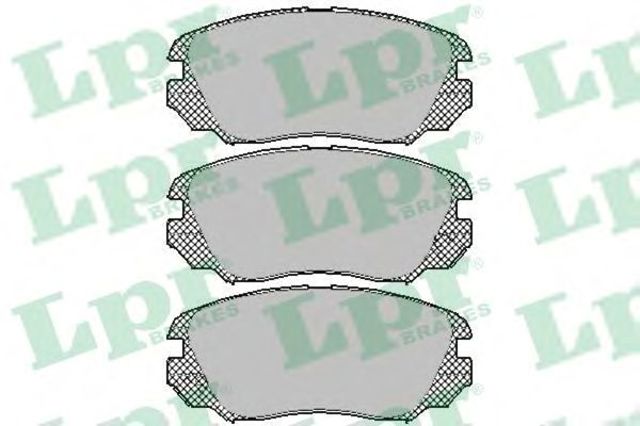 Колодки передні 05P1409 LPR