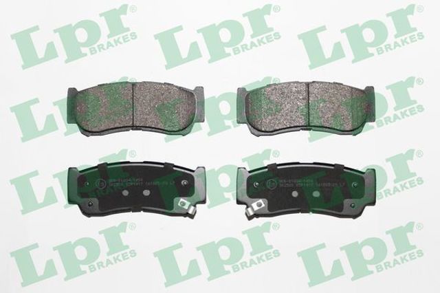 Колодки на гальмо задній дисковий 05P1417 LPR