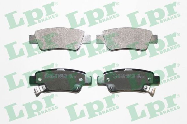 Колодки на гальмо задній дисковий 05P1455 LPR