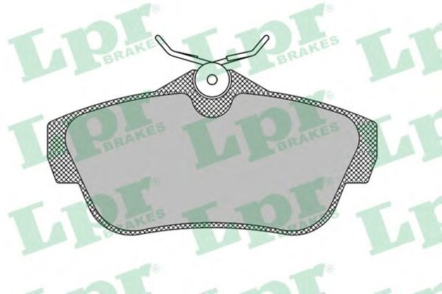 Задні гальмівні колодки 05P1460 LPR