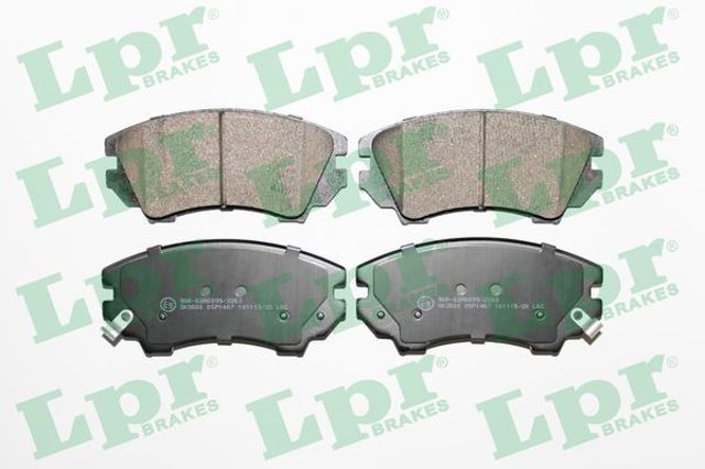 Тормозні колодки 05P1467 LPR
