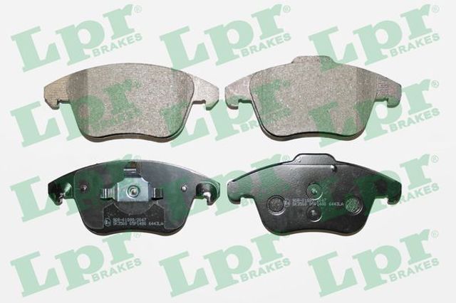 Колодки гальмівні дискові комплект 05P1480 LPR