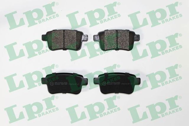 Колодки гальмівні задні, дискові 05P1487 LPR