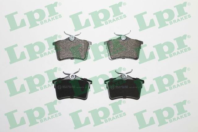 Комплект задніх колодок 05P1500 LPR