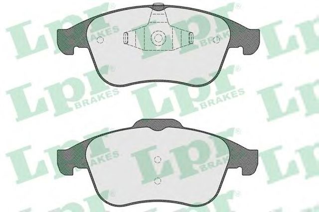 Колодки передні 05P1534 LPR