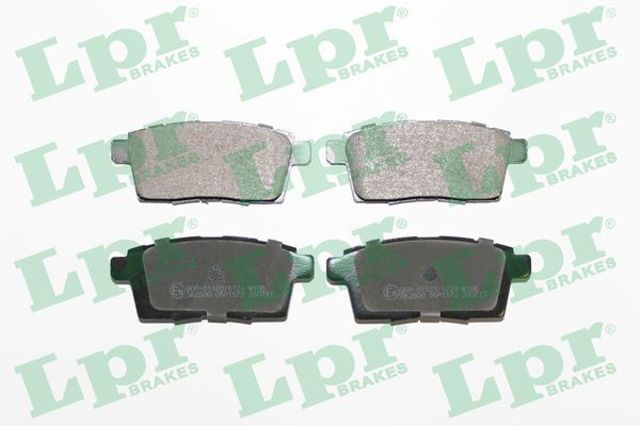 Задні дискові колодки 05P1572 LPR