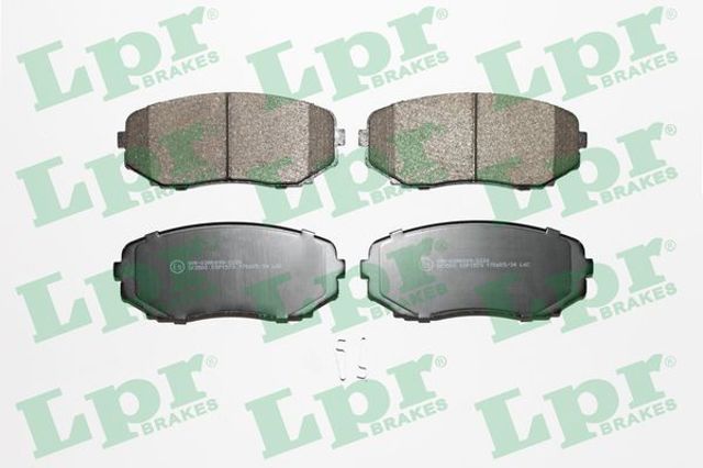 Колодки гальмівні передні, дискові 05P1573 LPR