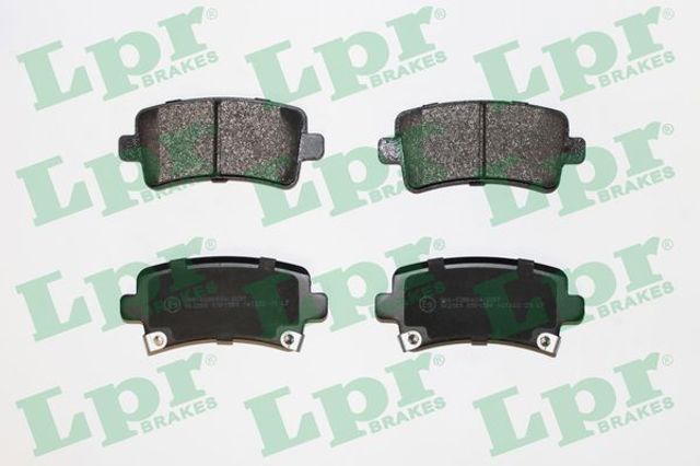 Задні дискові колодки 05P1584 LPR