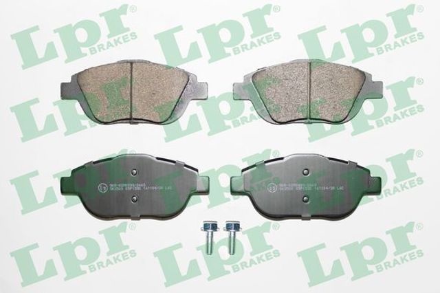 Передні гальмівні колодки 05P1590 LPR
