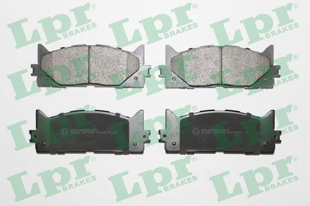 Колодки гальмівні дискові комплект 05P1593 LPR
