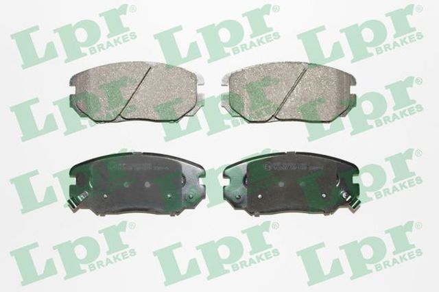 Колодки гальмівні дискові комплект 05P1599 LPR