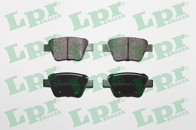 Задні колодки 05P1608 LPR