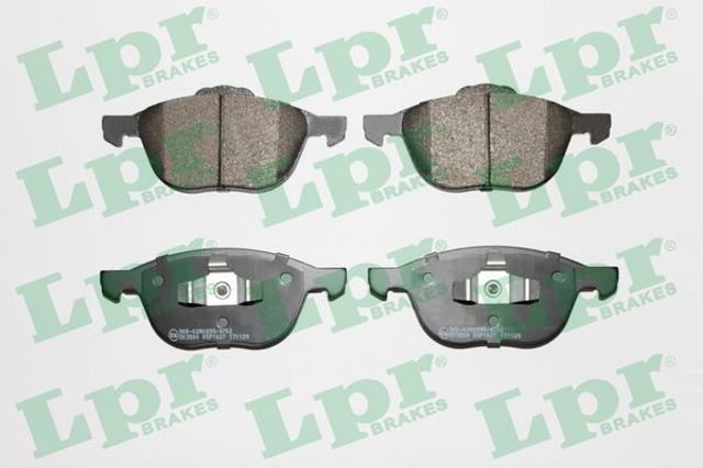 Колодки гальмівні передні, дискові 05P1627 LPR