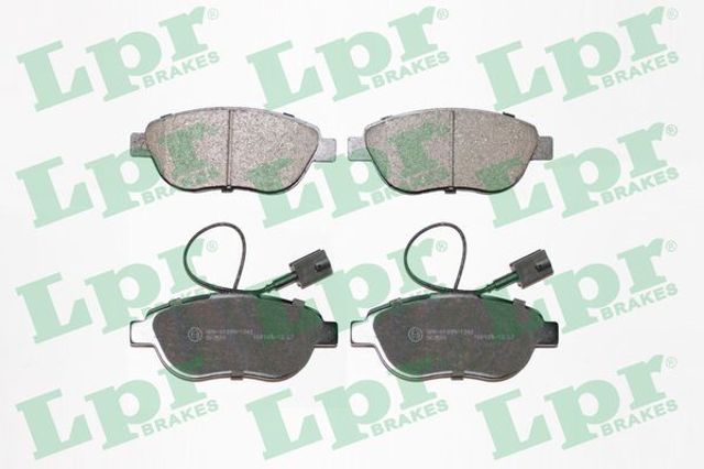 Тормозні колодки 05P1657 LPR