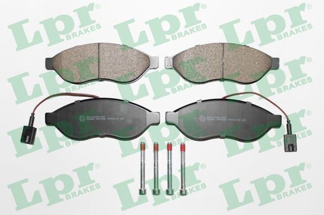 Передні гальмівні колодки 05P1698 LPR