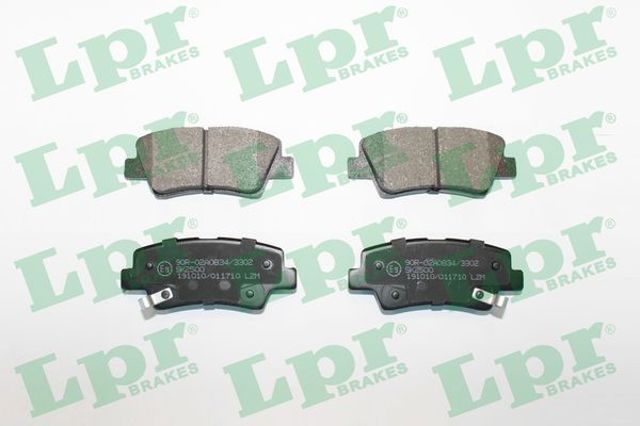 Колодки гальмівні задні, дискові 05P1710 LPR