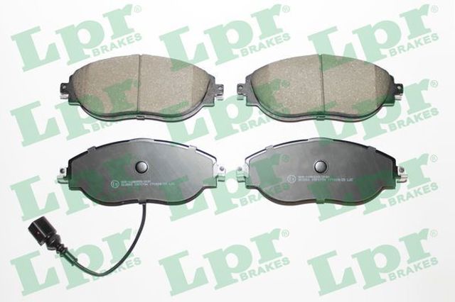 Колодки передні 05P1734 LPR
