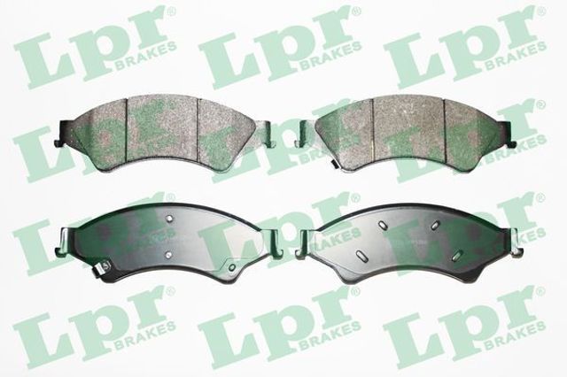 Колодки гальмівні дискові комплект 05P1768 LPR