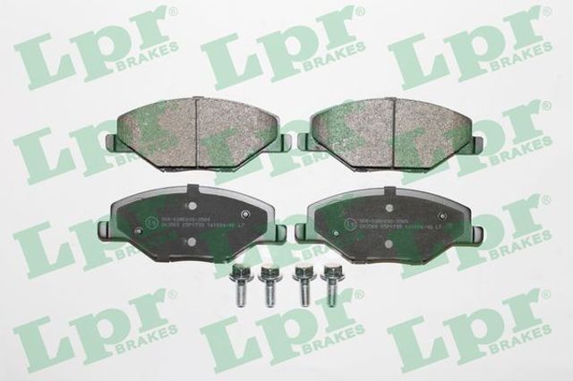 Колодки гальмівні передні, дискові 05P1795 LPR