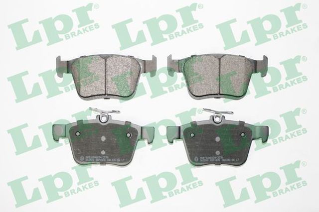 Колодки гальмівні задні, дискові 05P1835 LPR