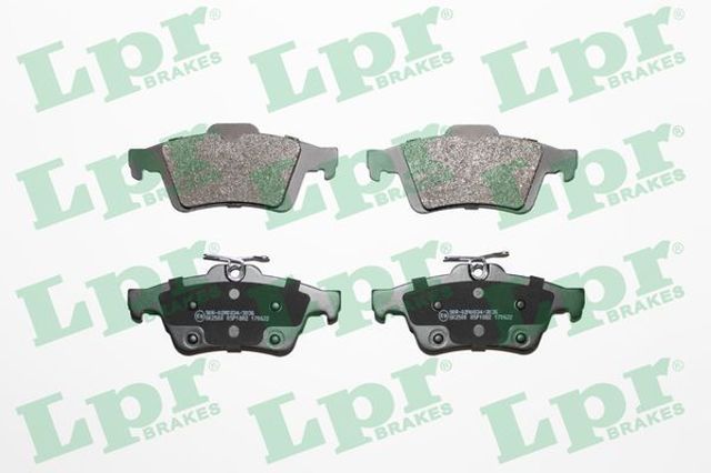 Колодки гальмові задні, дискові 05P1882 LPR