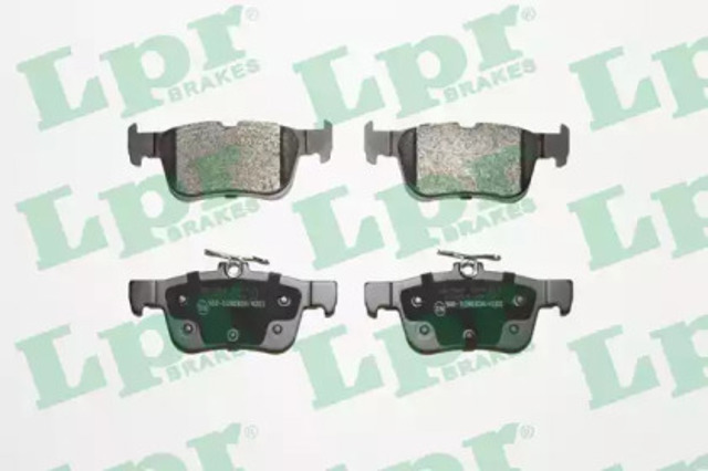 Колодки гальмівні задні, дискові 05P1915 LPR