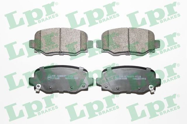 Задні колодки 05P1955 LPR