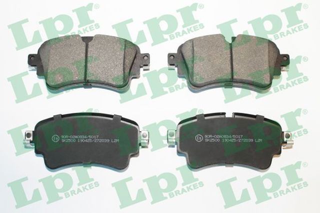 Колодки гальмівні задні, дискові 05P2039 LPR