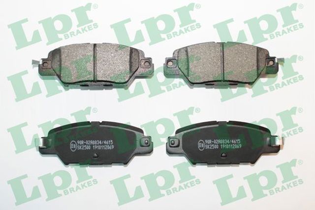Колодки на гальмо задній дисковий 05P2069 LPR