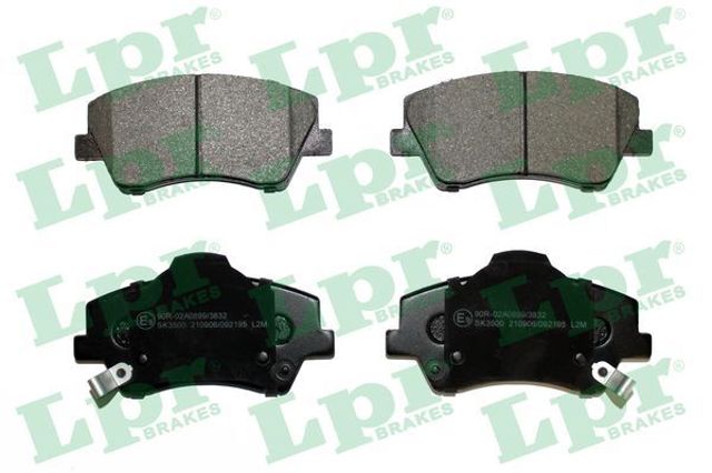 Колодки передні 05P2195 LPR
