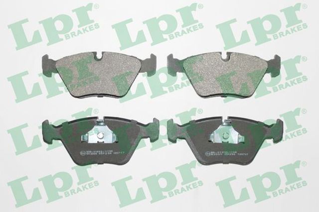 Колодки гальмівні передні, дискові 05P296 LPR
