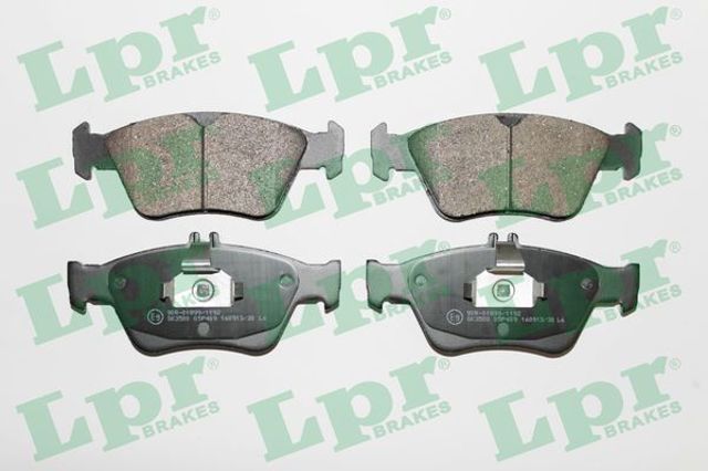 Колодки гальмівні дискові комплект 05P409 LPR