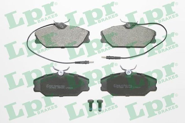 Колодки гальмівні дискові комплект 05P445 LPR