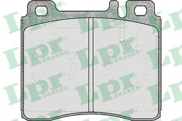 Передні гальмівні колодки 05P446 LPR