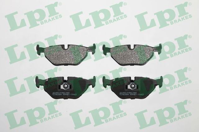 Комплект задніх колодок 05P463 LPR