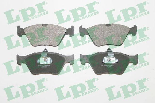 Колодки гальмівні дискові комплект 05P465 LPR